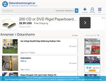 Tablet Screenshot of oskarshamntorget.se